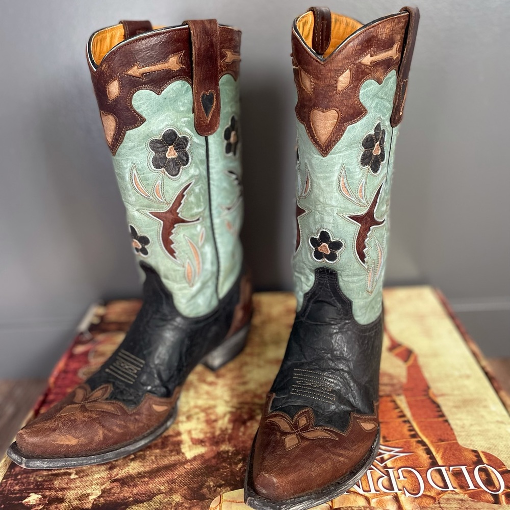 Old Gingo Boots- Golin Drita Bluebird.